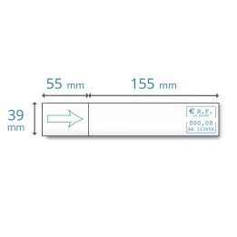 Etiquettes simples IS 480 pour Neopost