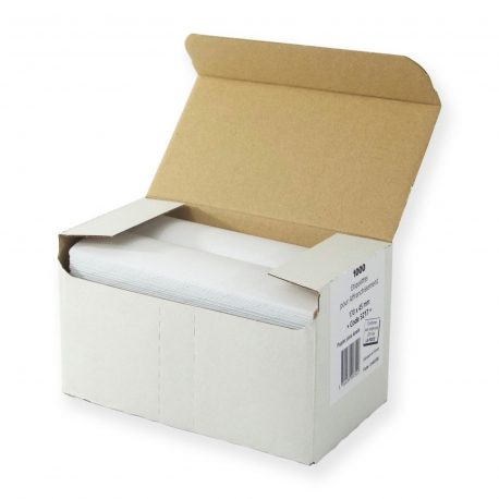 Boite 1000 étiquettes simples DM300C | DM400C | DM425C pour Pitney Bowes