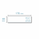 Etiquettes simples DM300C | DM400C | DM425C pour Pitney Bowes