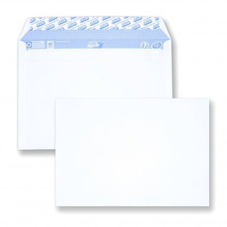 Enveloppe auto-adhésive C5 - 162x229 sans fenêtre