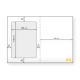 Dimensions Planches étiquette Colissimo 150x100 mm