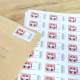 Planches 24 étiquettes 70 x 37 mm pour Mon Timbre en Ligne